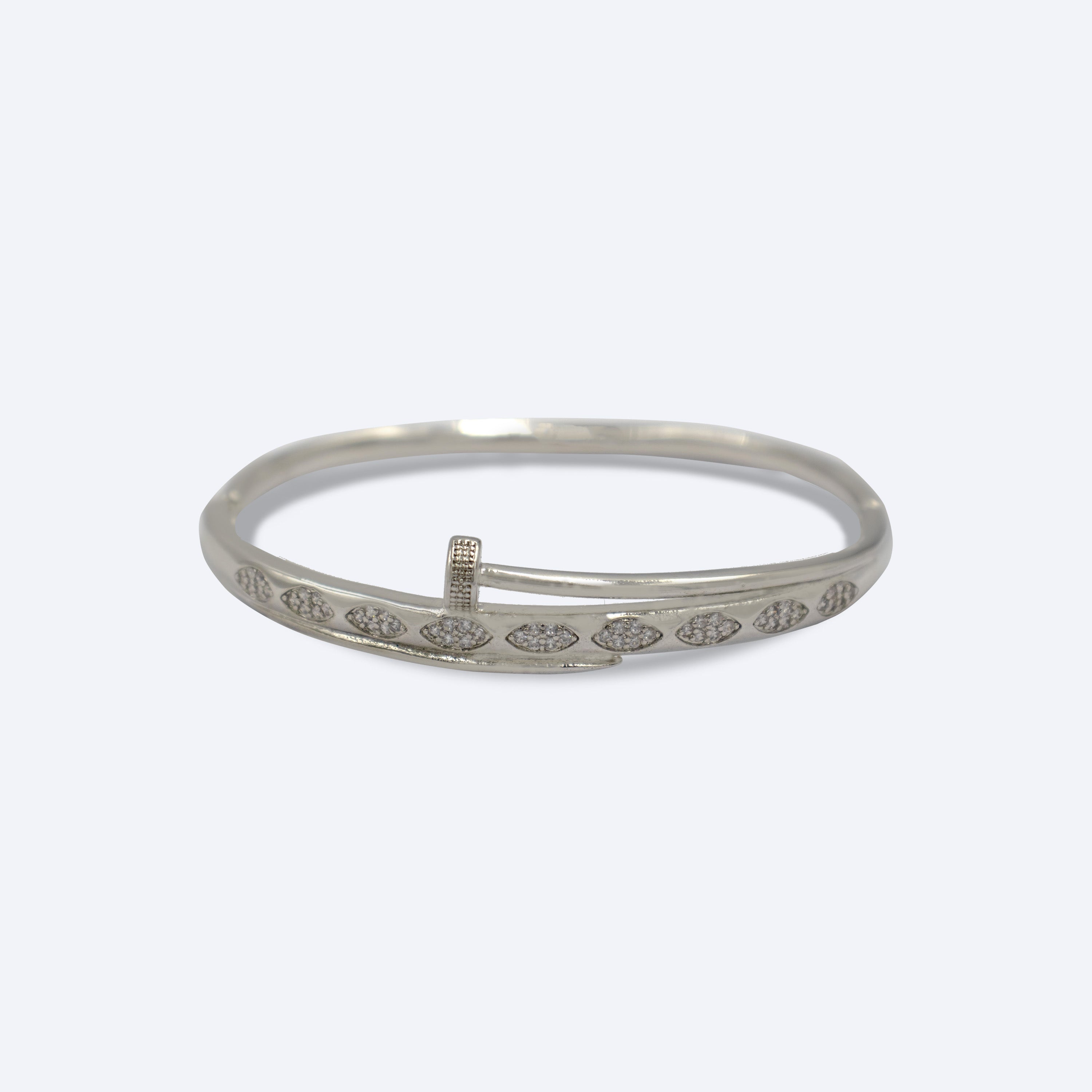 Pin and Coil Bangle