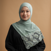 Kashkha Shawl Lace in Muted Sage