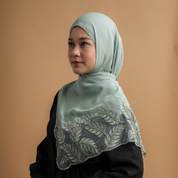 Kashkha Shawl Lace in Muted Sage