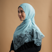 Kashkha Shawl Lace in Deep Teal