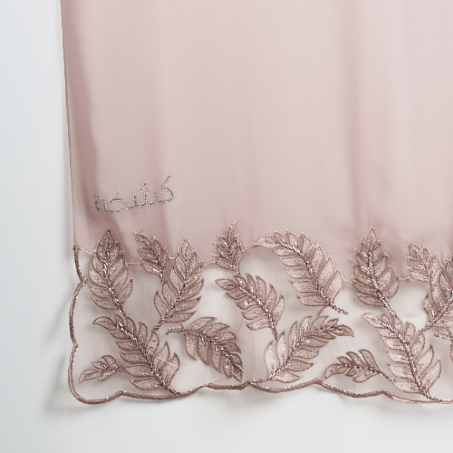 Kashkha Shawl Lace in Muted Pink
