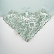 Kashkha Square Lace in Pale Sage