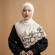 Kashkha Shawl Lace in Beige
