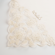Kashkha Square Lace in Cream White