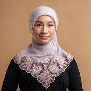 Kashkha Square Lace in Lilac