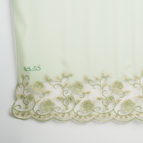 Kashkha Shawl Lace in Sage Green