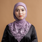 Kashkha Square Lace in Light Purple