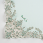 Kashkha Shawl Lace in Sea Green
