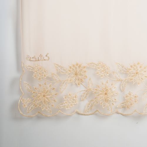 Kashkha Shawl Lace in Light Cream