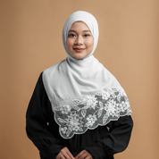 Kashkha Shawl Lace in Dove