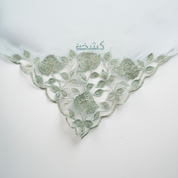 Kashkha Square Lace in Muted Sage
