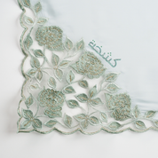 Kashkha Square Lace in Muted Sage