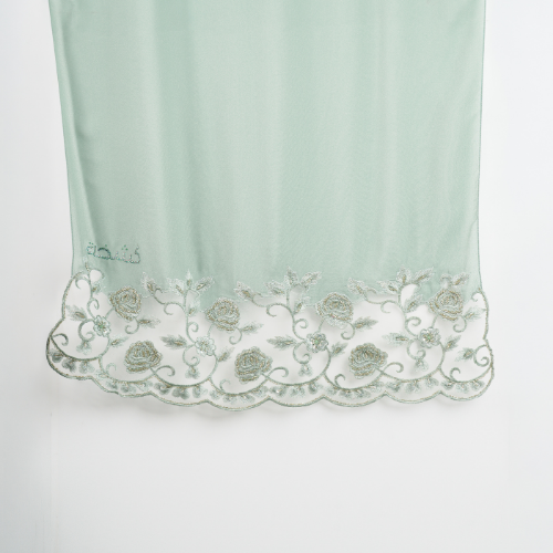 Kashkha Shawl Lace in Mint