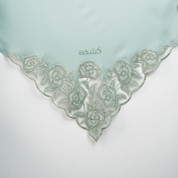 Kashkha Square Lace in Light Teal