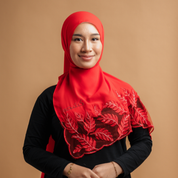 Kashkha Shawl Lace in Ruby