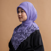 Kashkha Square Lace in Purple