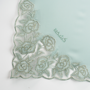 Kashkha Square Lace in Light Teal