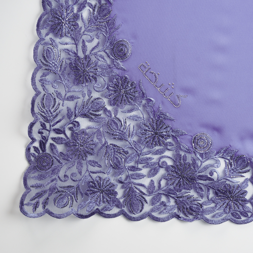 Kashkha Square Lace in Purple