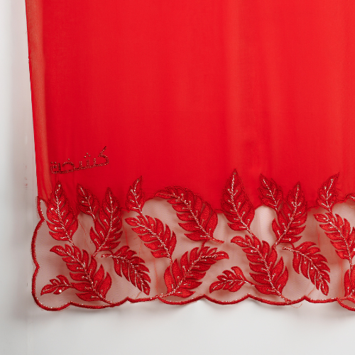 Kashkha Shawl Lace in Ruby