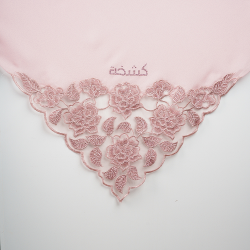 Kashkha Square Lace in Light Pink