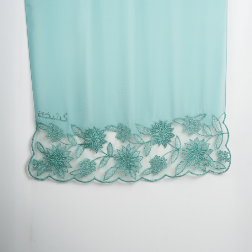 Kashkha Shawl Lace in Light Teal