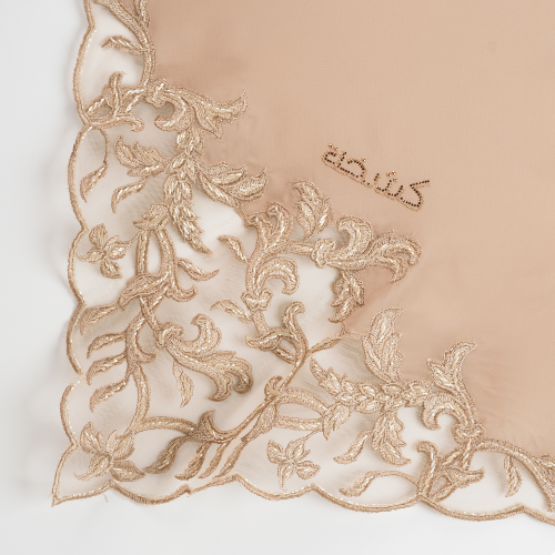 Kashkha Square Lace in Nude