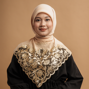 Kashkha Square Lace in Soft Yellow