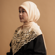 Kashkha Square Lace in Soft Yellow
