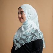 Kashkha Shawl Lace in Light Blue