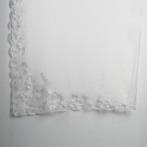 Kashkha Shawl Lace in Pearl