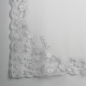 Kashkha Shawl Lace in Pearl