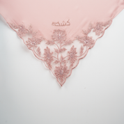Kashkha Square Lace in Dusty Pink