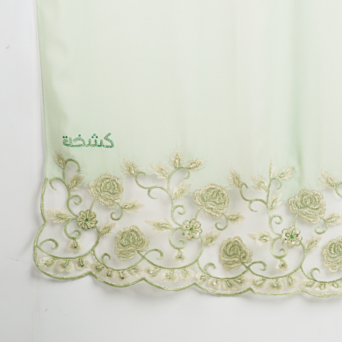 Kashkha Shawl Lace in Moss Green