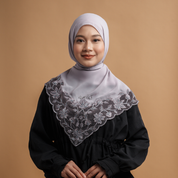 Kashkha Shawl Lace in Light Gray