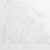 Kashkha Square Lace in Salt