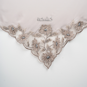 Kashkha Square Lace in Light Gray