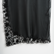 Kashkha Shawl Lace in Raven Black
