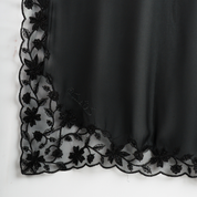 Kashkha Shawl Lace in Raven Black