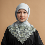Kashkha Square Lace in Pale Jade