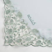 Kashkha Square Lace in Pale Green