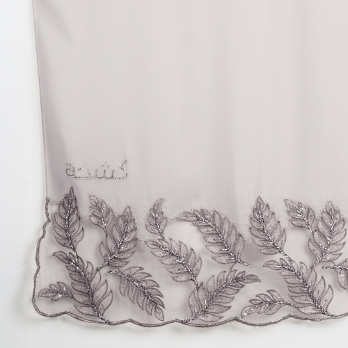 Kashkha Square Lace in Platinum