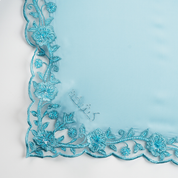 Kashkha Square Lace in Bright Blue