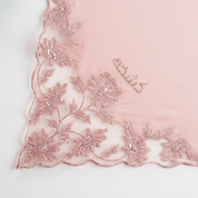 Kashkha Square Lace in Dusty Pink