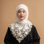 Kashkha Square Lace in Cream