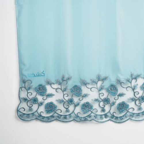 Kashkha Shawl Lace in Turquoise