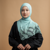 Kashkha Shawl Lace in Mint Green