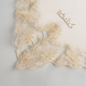 Kashkha Square Lace in Eggshell