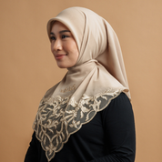 Kashkha Square Lace in Nude