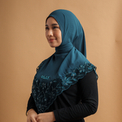 Kashkha Shawl Lace in Teal