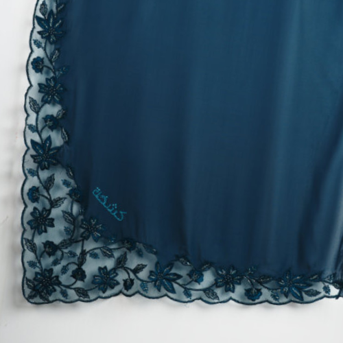 Kashkha Shawl Lace in Teal